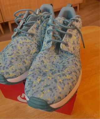 Nike Bambas Azul y Amarillo