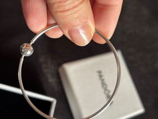 Bracciale rigido Pandora Moments Argento