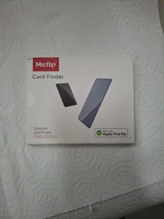 Localizador Tarjeta Micflip Apple Find My