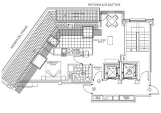 Ático en alquiler en Los Castros - Castrillón - Eiris en Coruña (A)