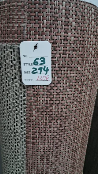 Tappeto in vinile Teplon Premium grigio/terracotta