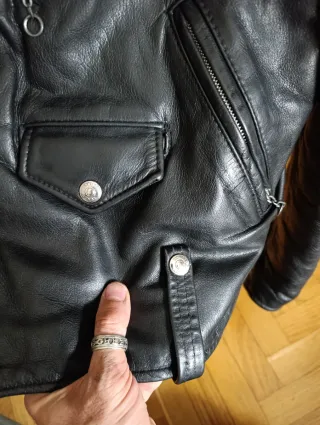 Cazadora Cuero Schott 115 Talla 42