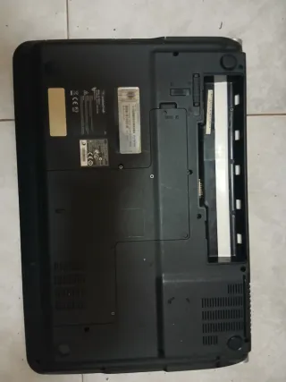 Portátil para piezas