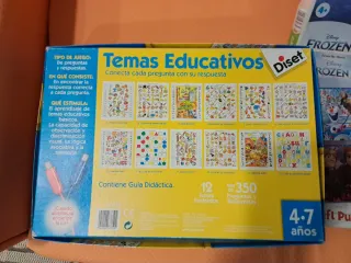 Lote Puzzles Ravensburger, Trefl y Juego Educativo