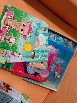 Lote Puzzles Ravensburger, Trefl y Juego Educativo