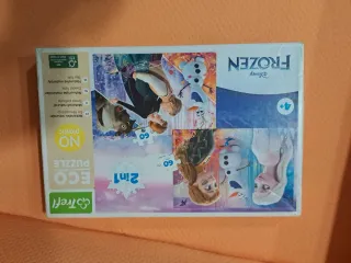 Lote Puzzles Ravensburger, Trefl y Juego Educativo