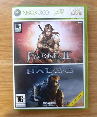 Fable II e Halo 3 Xbox 360 PAL ES