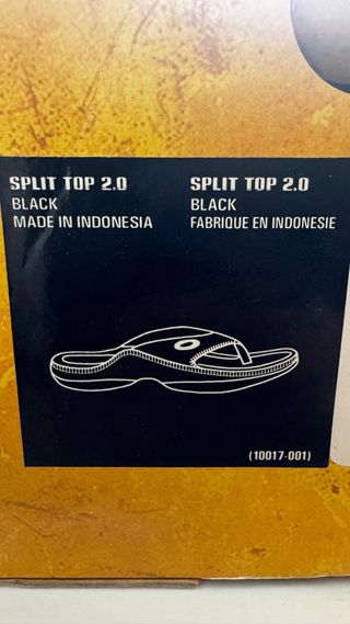 Chanclas Oakley Split top 2.0 Black