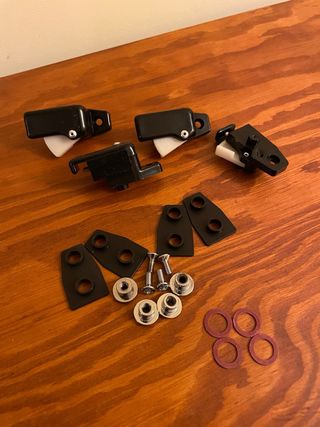 Kit fechos vidro Austin authi mini antigo