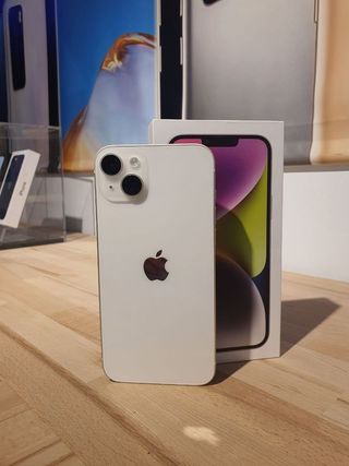 IPHONE 14 PLUS 256GB BIANCO 100% BATTERIA