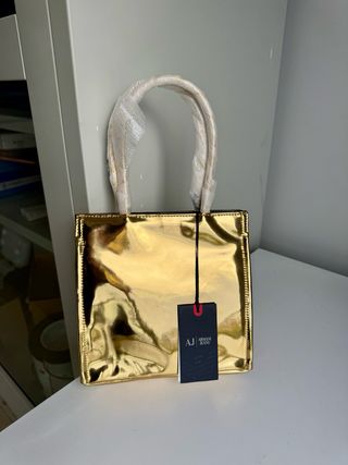 Borsa Armani Jeans Oro Nuova