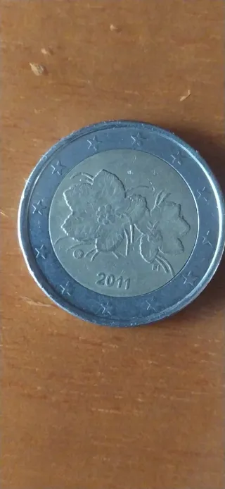 Moneta 2 Euro Finlandia 2011 Fiori