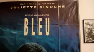Gran cartel de Bleu de Kieslowski. 1993