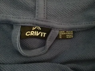 Chaqueta con capucha Crivit azul hombre