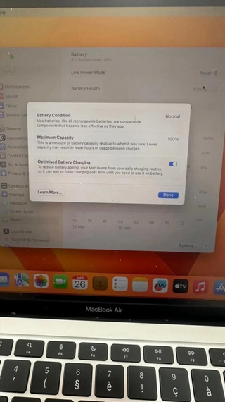 MacBook Air M1 2020 256GB Plata