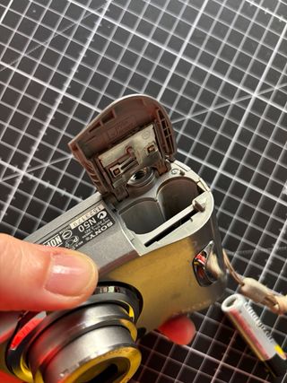 Sony Cyber-shot fotocamera argento