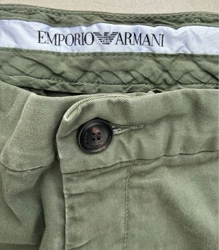 Pantalón Chino Verde Emporio Armani