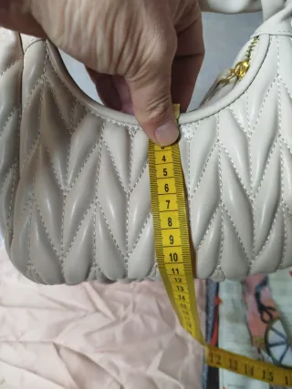 Bolso mujer beige nuevo