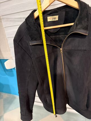 Chaqueta de hombre negra
