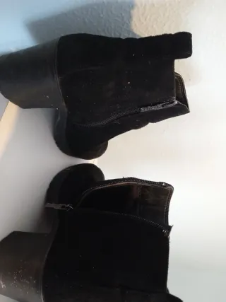 Botines de mujer negros y marrones