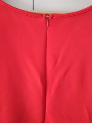 Vestido fiesta curvy rojo talla XXXL