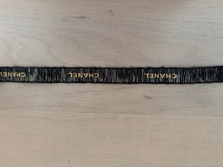 Nastro Chanel nero e oro