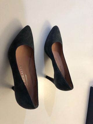 Zapatos de fiesta Pedro Miralles antracita gris