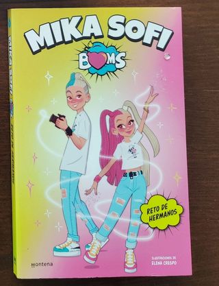 Libro Mika Sofi BOMS - 1 - Reto de hermanos