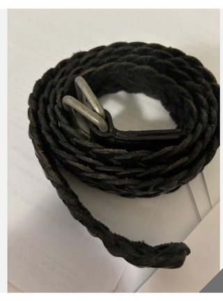 Cintura in pelle artigianale uomo