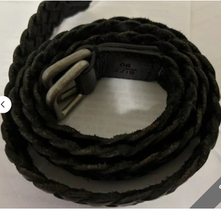 Cintura in pelle artigianale uomo