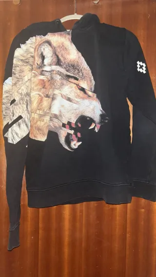 Sudadera Marcelo Burlon Lobo Multicolor