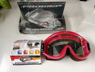 Gafas de Cross Pro-Grip Rojas