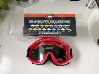 Gafas de Cross Pro-Grip Rojas