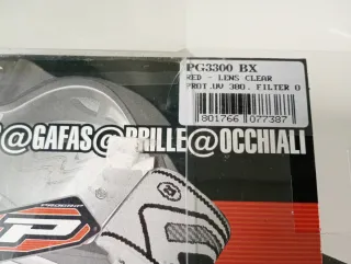 Gafas de Cross Pro-Grip Rojas