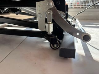 Sillón reclinable marrón/gris