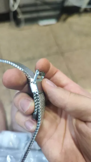 Correa Longines Milano 22mm Plata