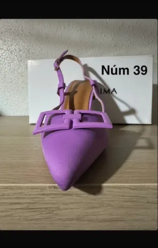Tacones Guapissima Hebilla Lila Talla 39