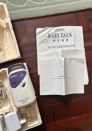 Lindam Baby Talk Plus – Portable Baby Monitor