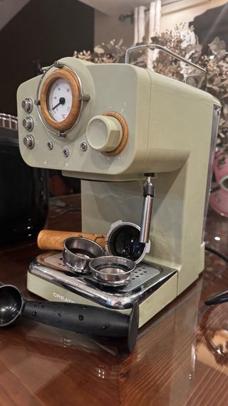 Cafetera CREATE RETRO Verde Vintage