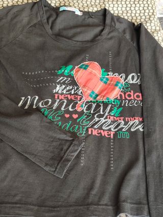 Pijama cuadros mujer