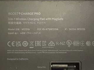 Belkin Cargador MagSafe 3 en 1 MFi