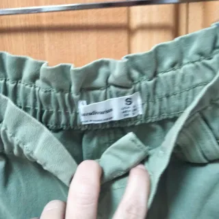 Set 2 Pantalones Buggy Cintura Fruncida