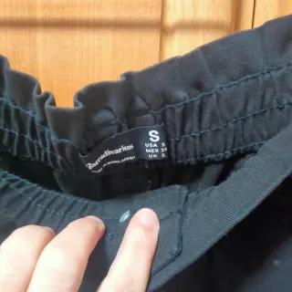 Set 2 Pantalones Buggy Cintura Fruncida