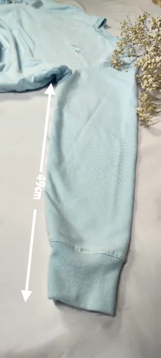 Sudadera Fila Vintage Azul Claro Talla L