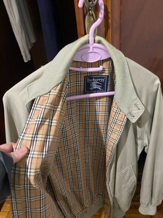 Cazadora Bomber Burberrys Clásica Tartán
