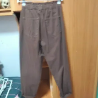 Set 2 Pantalones Buggy Cintura Fruncida