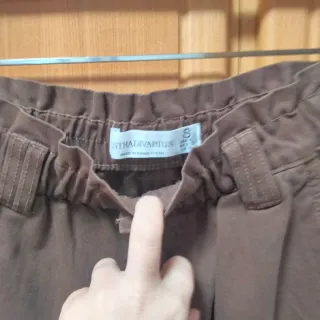 Set 2 Pantalones Buggy Cintura Fruncida