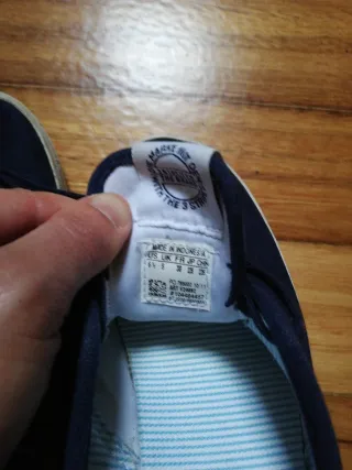 Zapatillas Adidas Azul Marino Tela