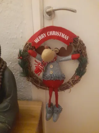 Guirnalda Reno Navidad Nueva