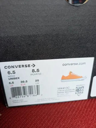 Converse Naranja Talla [Talla]